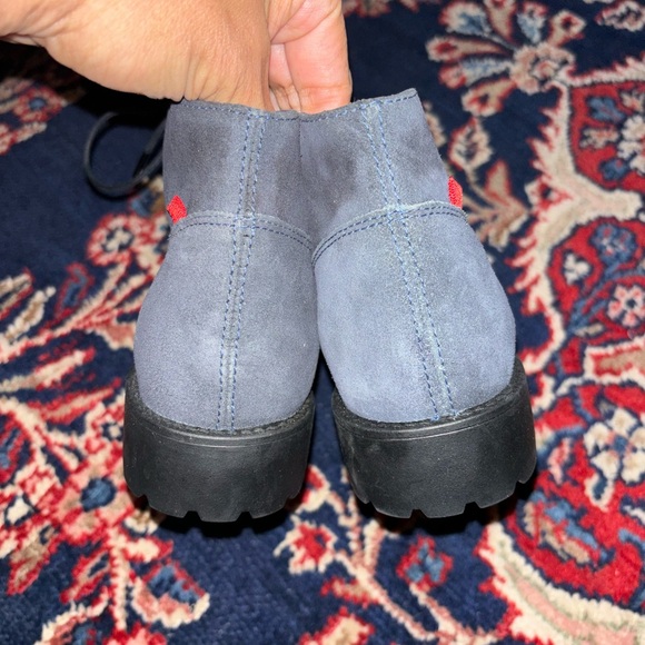 Marc Joseph soho 2 blue suede bottoms women’s size 8 - Picture 3 of 5